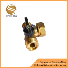 Brass Gas Ball Valve with Butterfly Handle (TFB-060-001)